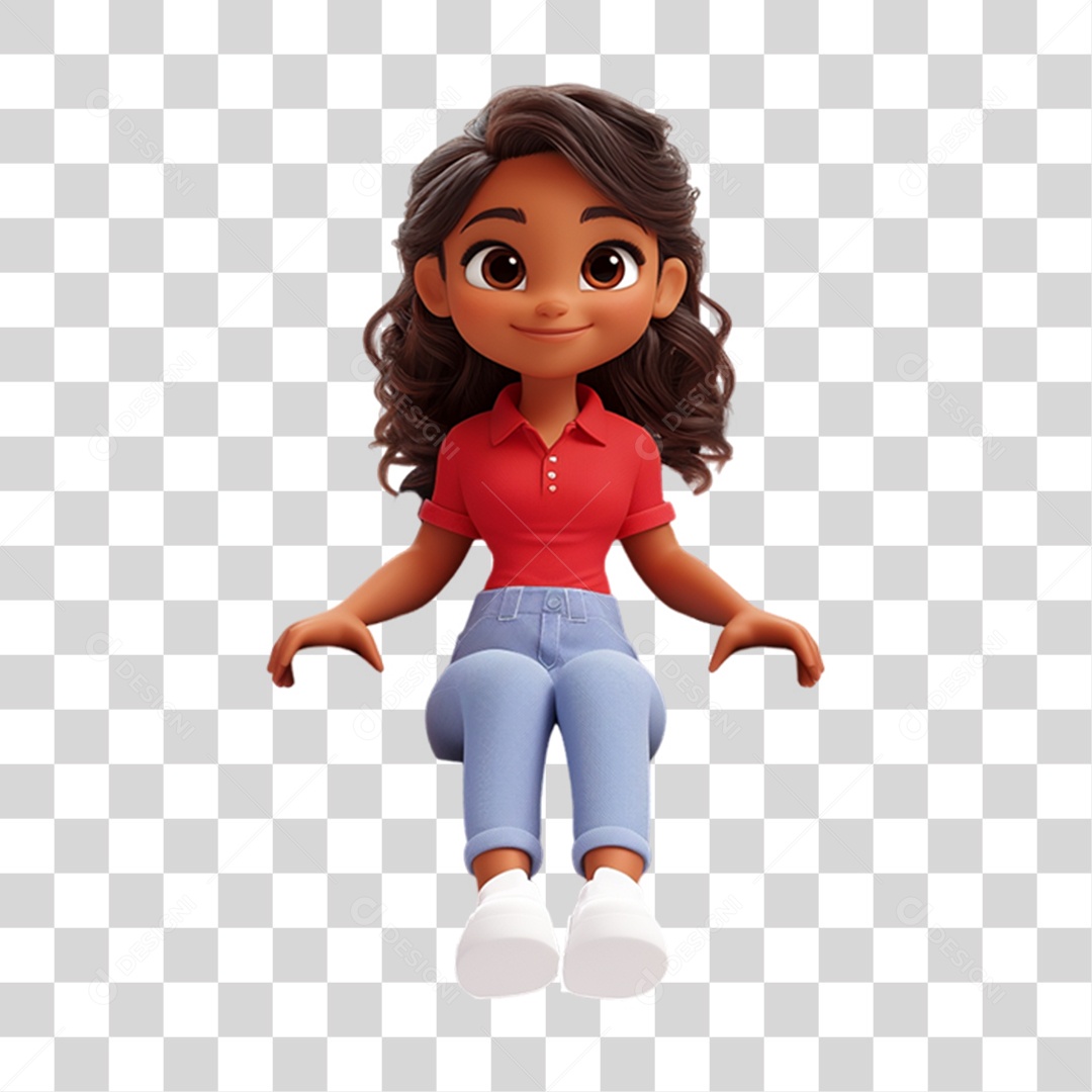 Personagem Mulher PNG Transparente