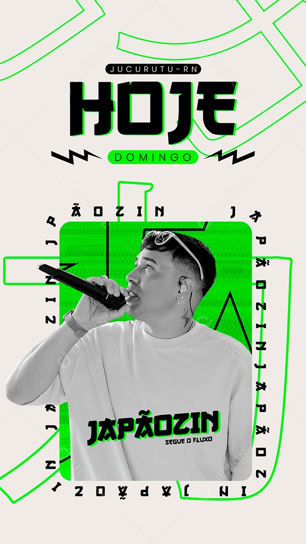 Story Flyer Agenda Hoje Social Media PSD Editável