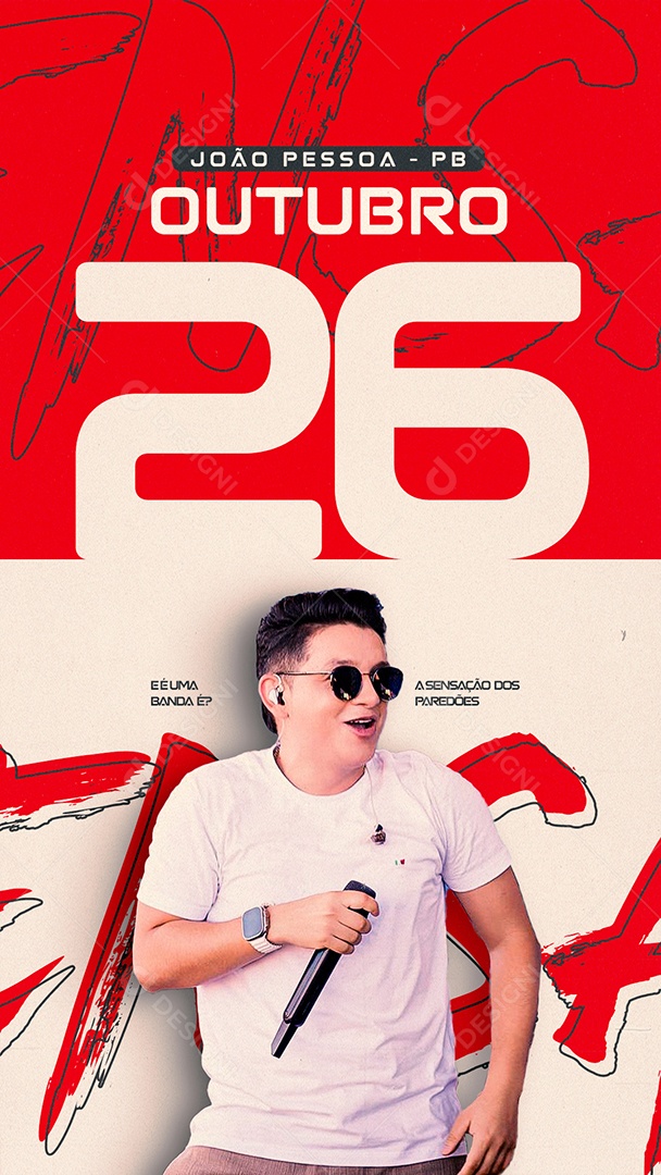 Story Flyer outubro 26 Social Media PSD Editável