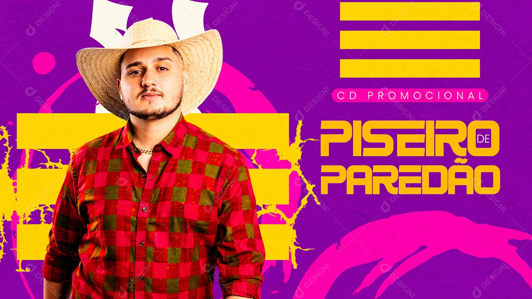 Banner Flyer Piseiro Social Media PSD Editable