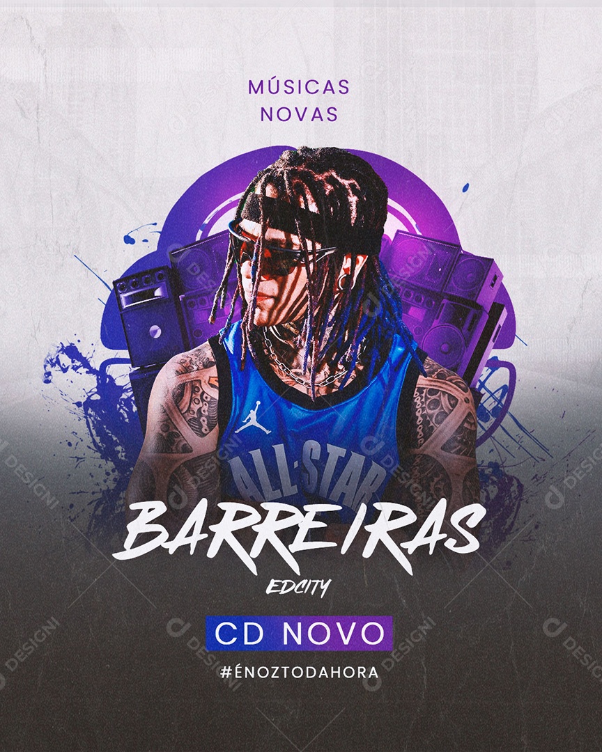 Story Flyer Barreiras Social Media PSD Editável