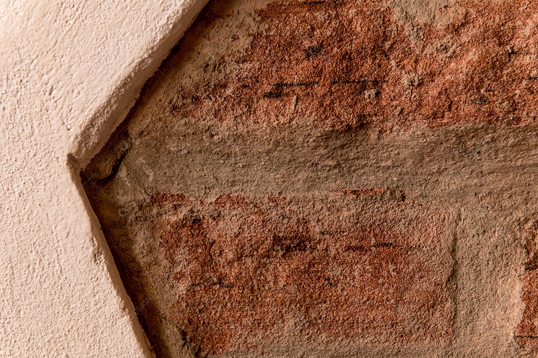 Detalhes do fundo de textura de parede de pedra e areia
