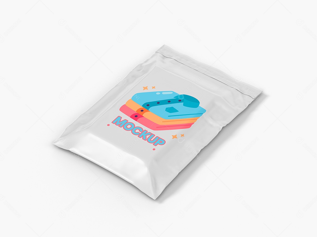 Sacola Plástica Mockup  PSD Editável