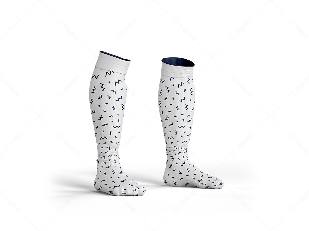 Meias de Futebol Mockup PSD Editável