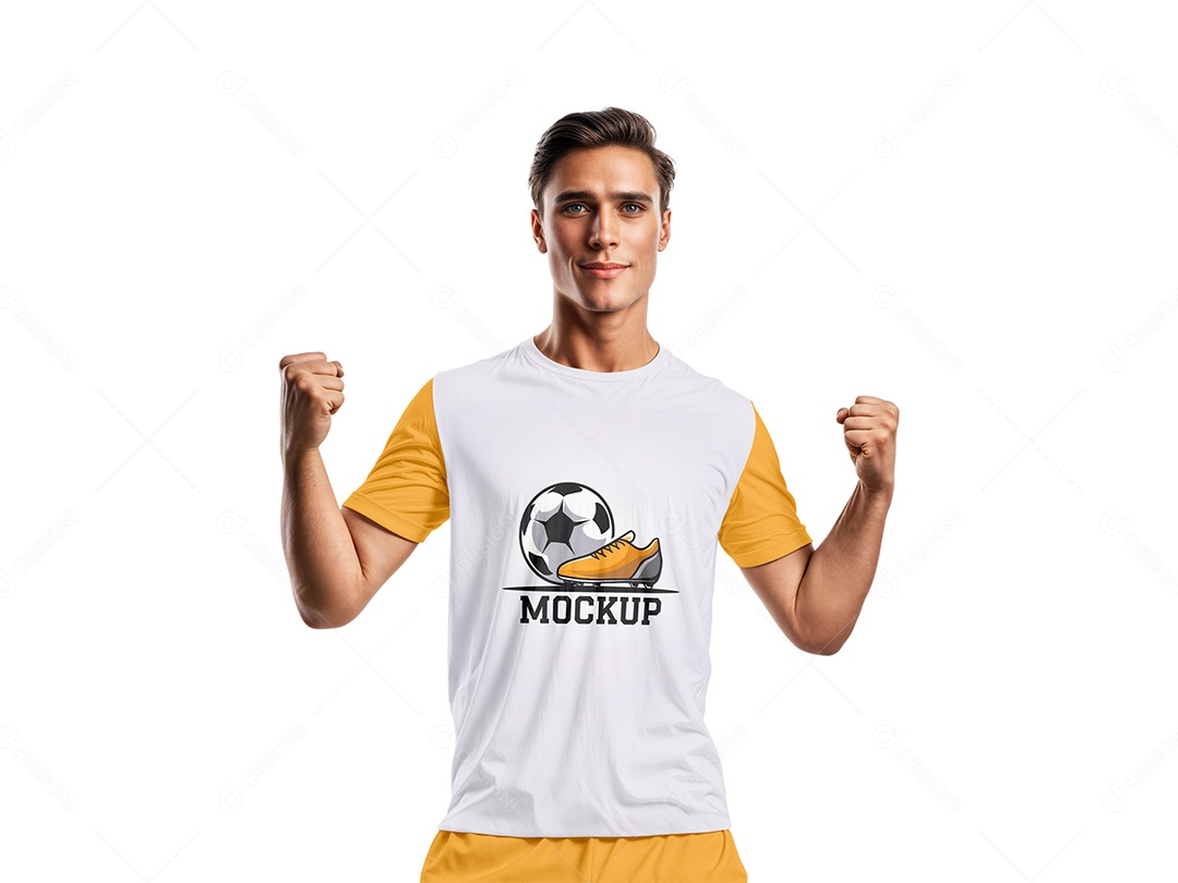 Camiseta Homem Mockup PSD Editável