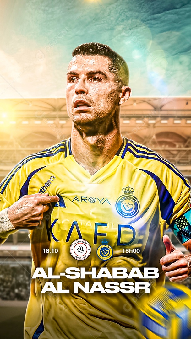 Story Flyer Jogo De Futebol Social Mídia PSD Editável