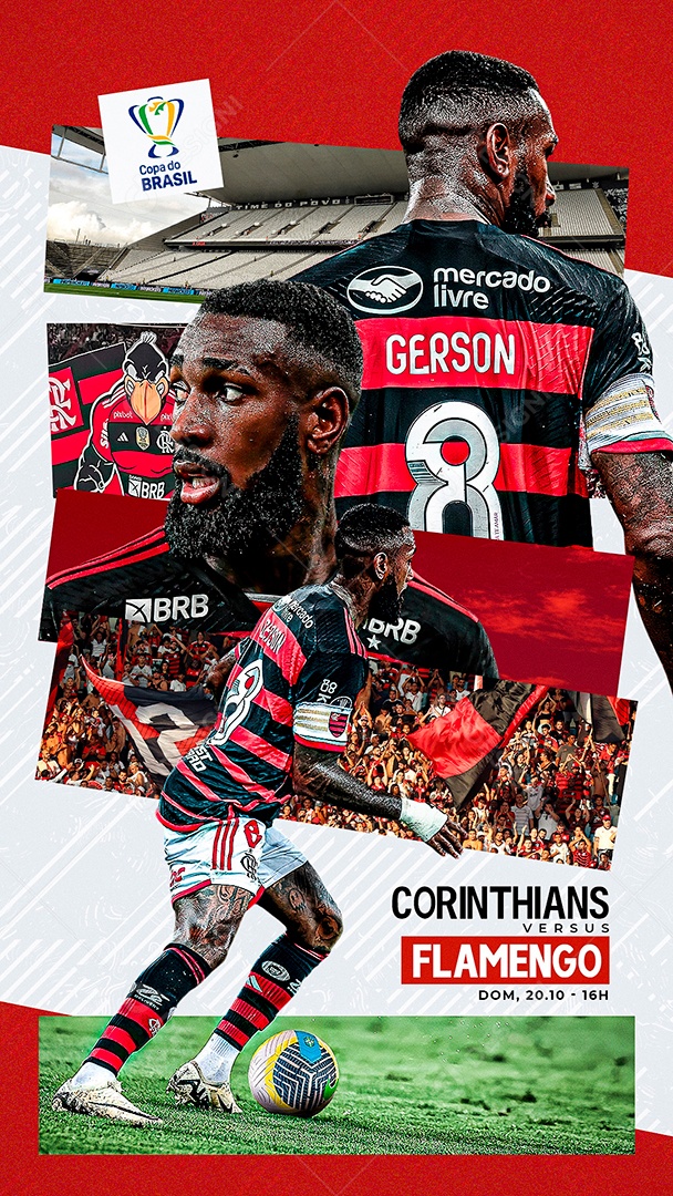Story Flyer Jogo De Futebol Social Mídia PSD Editável