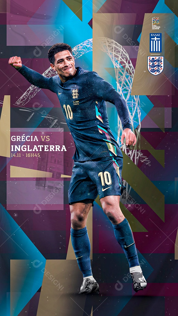 Story Flyer Jogo De Futebol Social Mídia PSD Editável