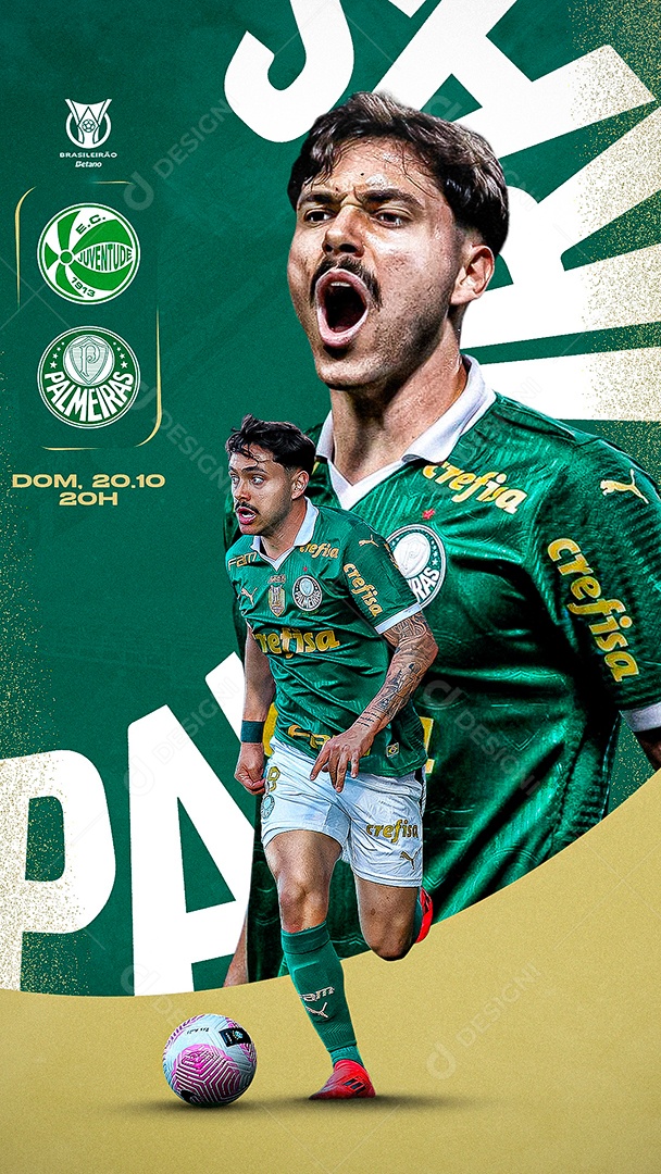 Story Flyer Jogo De Futebol Social Mídia PSD Editável