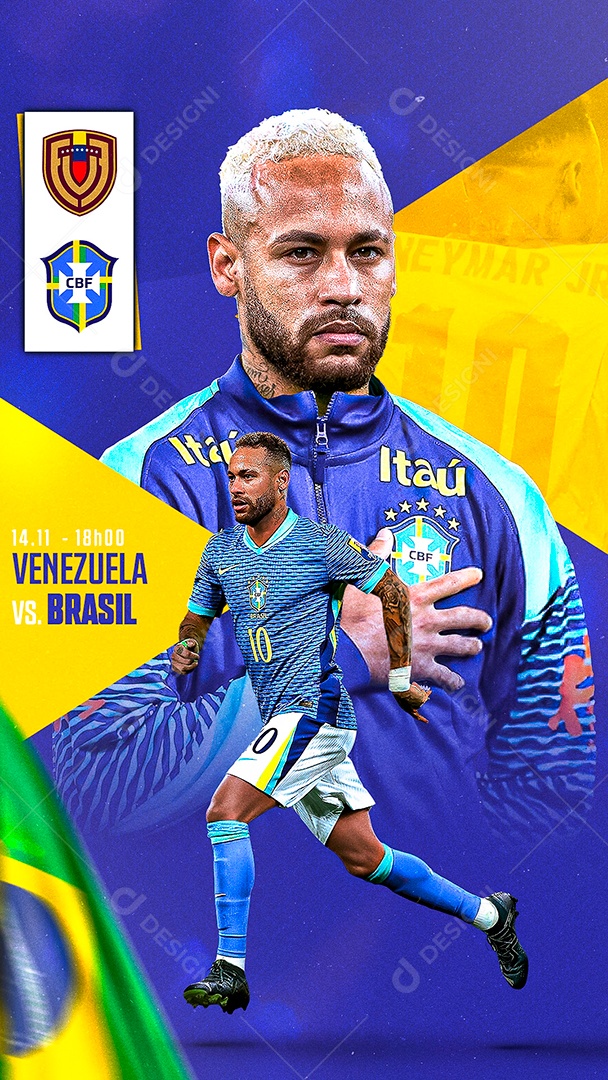 Story Flyer Jogo De Futebol Social Mídia PSD Editável