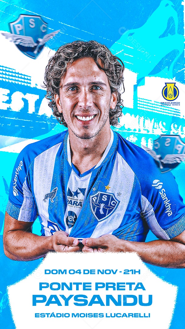 Story Flyer Jogo De Futebol Social Mídia PSD Editável