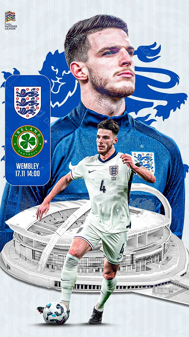 Story Flyer Jogo De Futebol Social Mídia PSD Editável