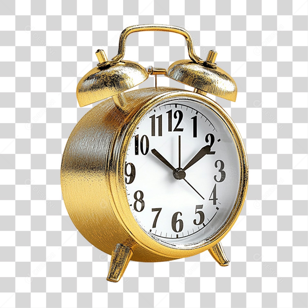 Relógio Despertador PNG Transparente