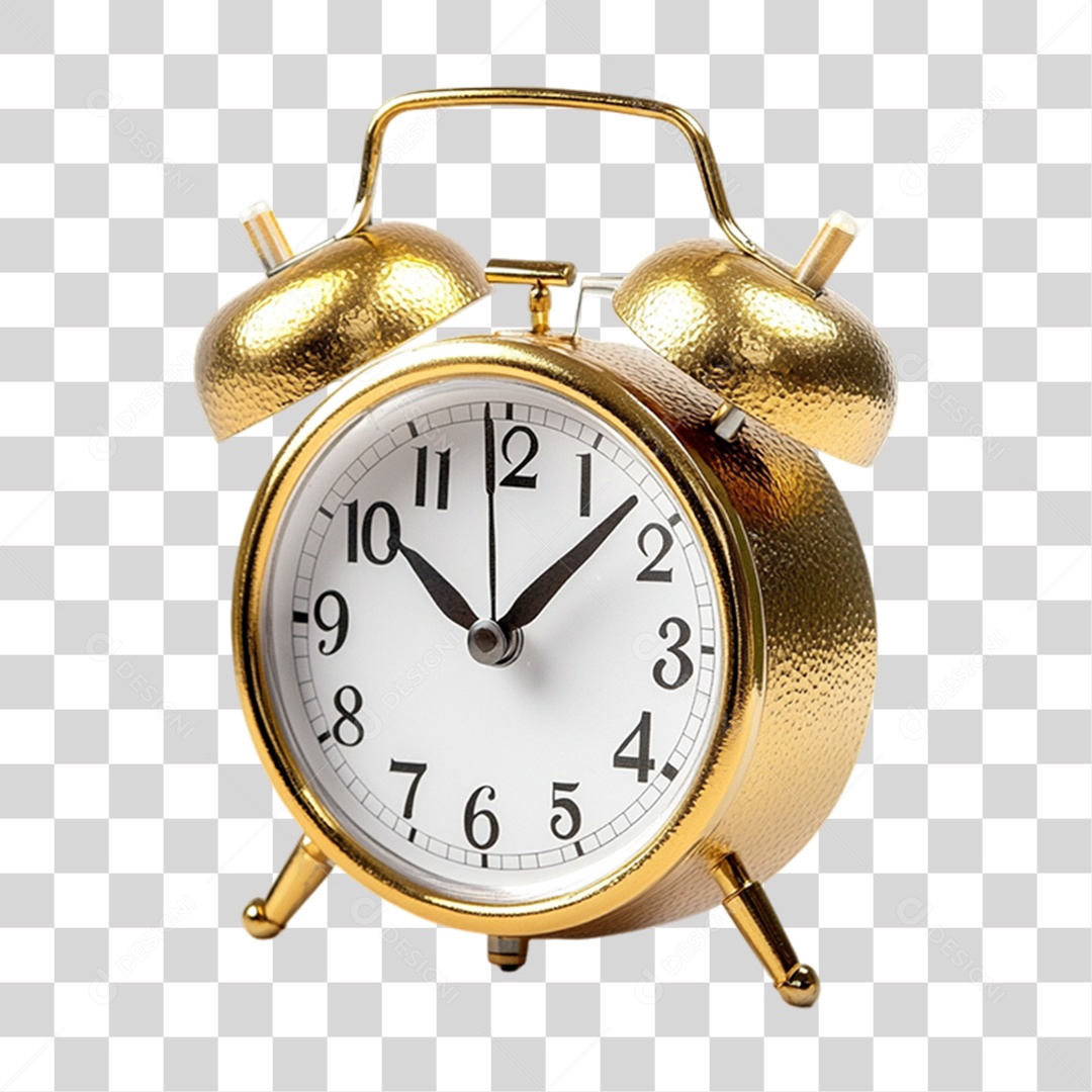 Relógio Despertador PNG Transparente