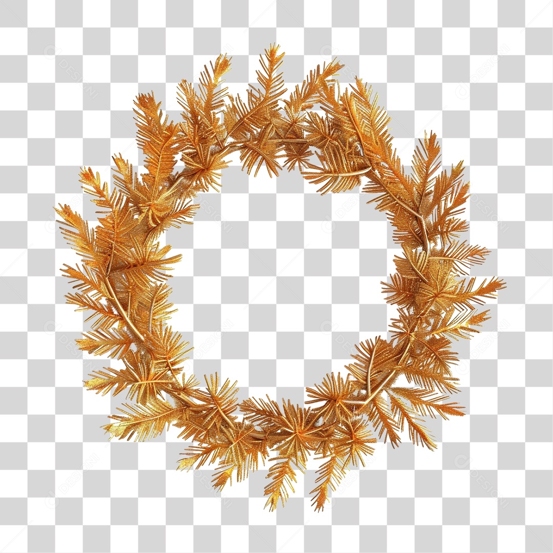 Elemento 3D Decoração Enfeites de Natal PNG Transparente