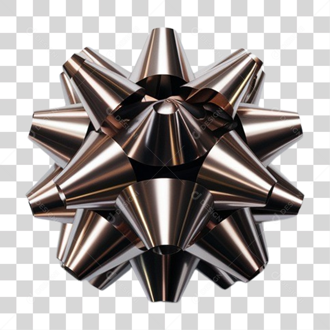 Elemento 3D Decoração Enfeites de Natal PNG Transparente