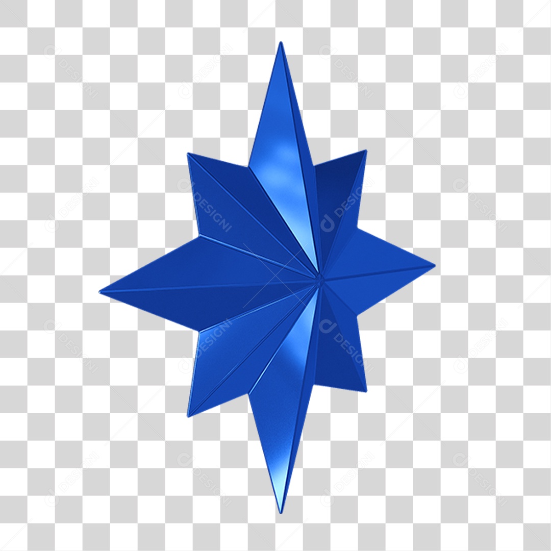 Estrela de Natal Decoração PNG Transparente