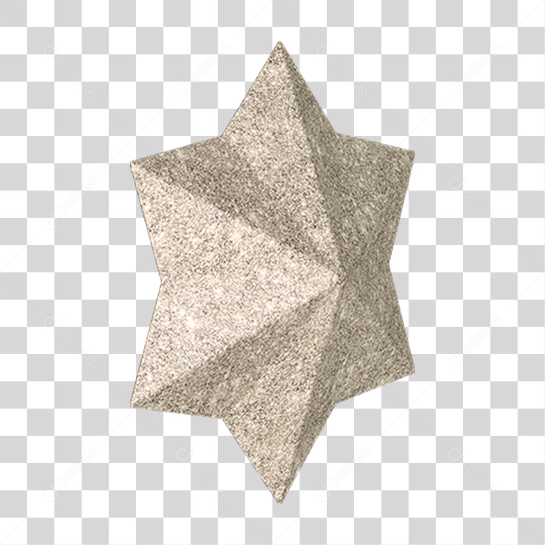 Estrela de Natal Decoração PNG Transparente