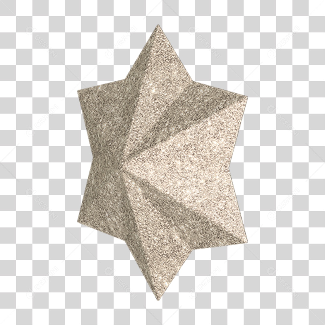 Estrela de Natal Decoração PNG Transparente