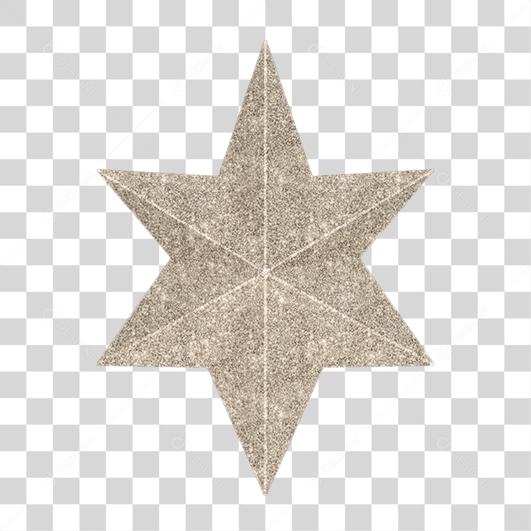 Estrela de Natal Decoração PNG Transparente