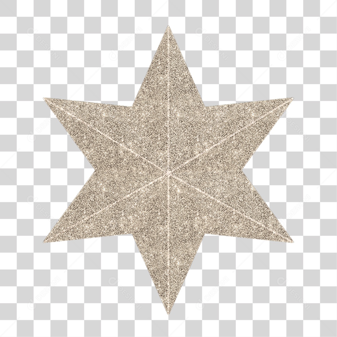 Estrela de Natal Decoração PNG Transparente