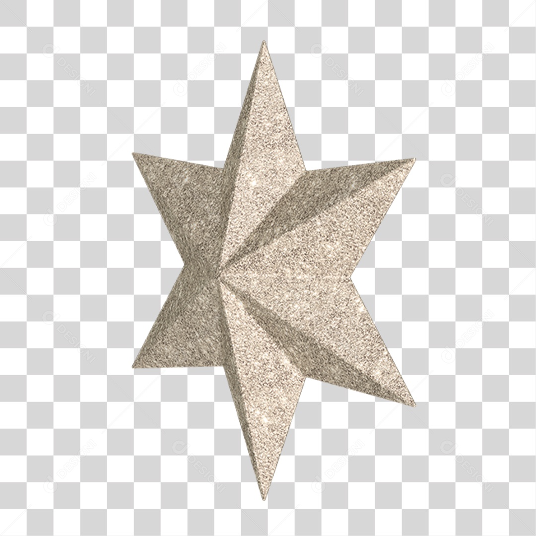 Estrela de Natal Decoração PNG Transparente