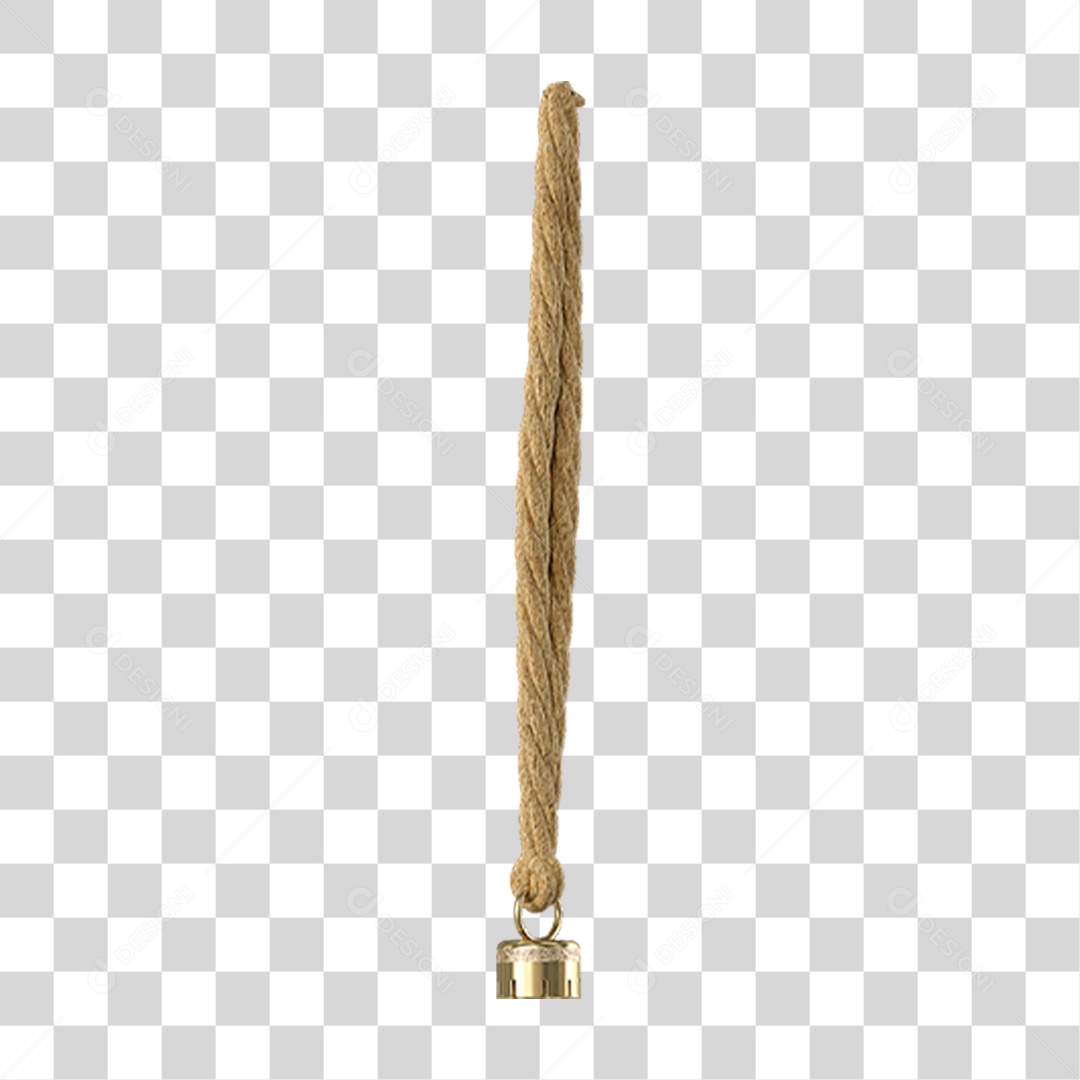 Corda e Fixador PNG Transparente