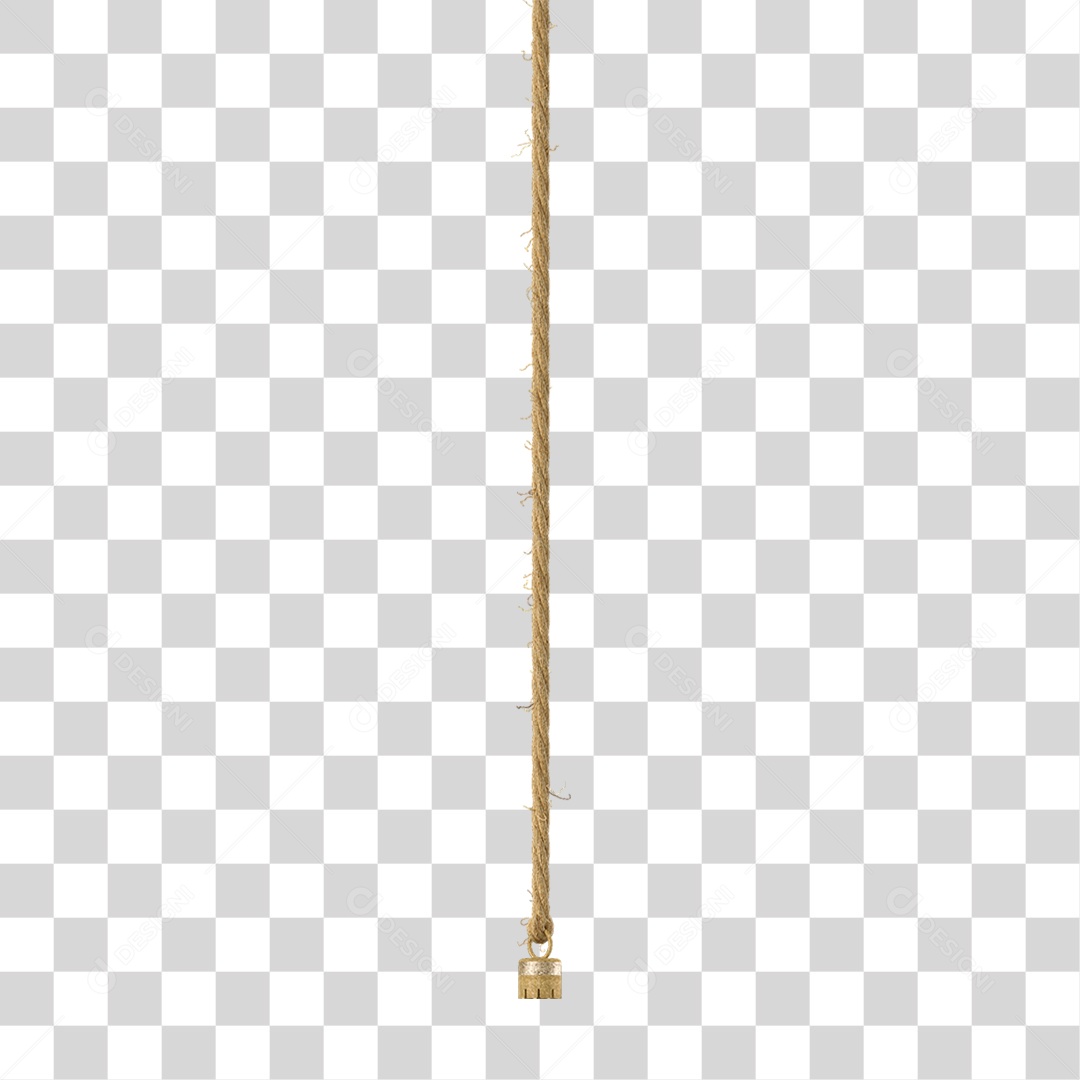 Corda e Fixador PNG Transparente