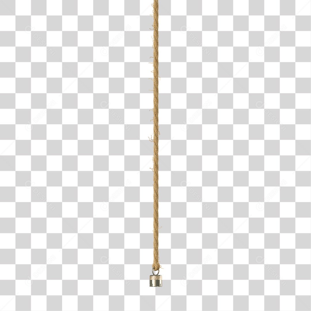 Corda e Fixador PNG Transparente