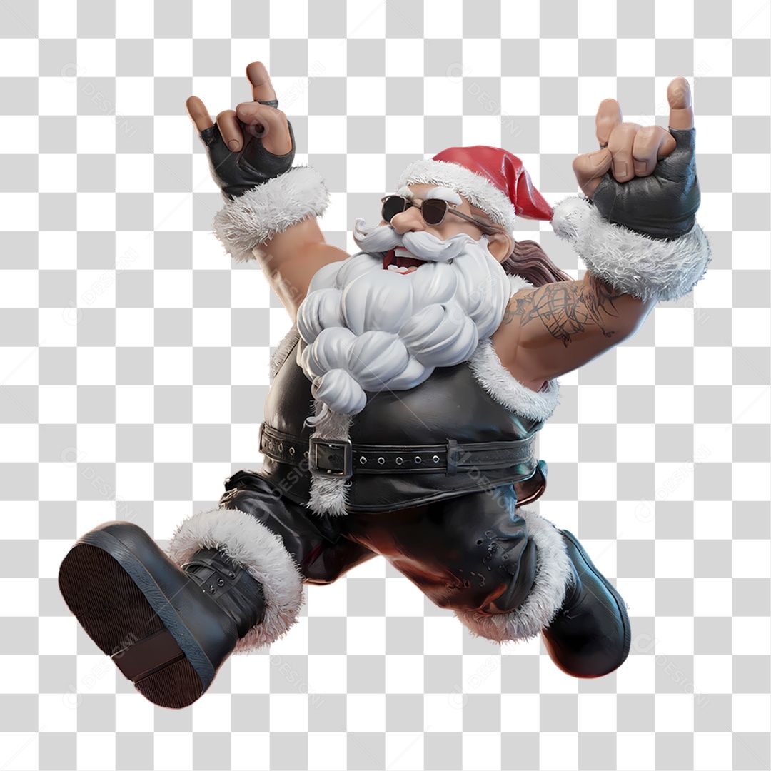 Papai Noel PNG Transparente