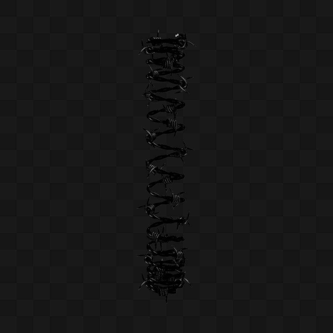 Arame Enrolado - Modelo 3D