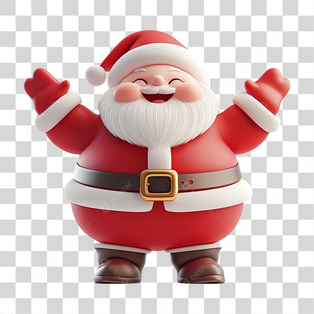 Papai Noel PNG Transparente