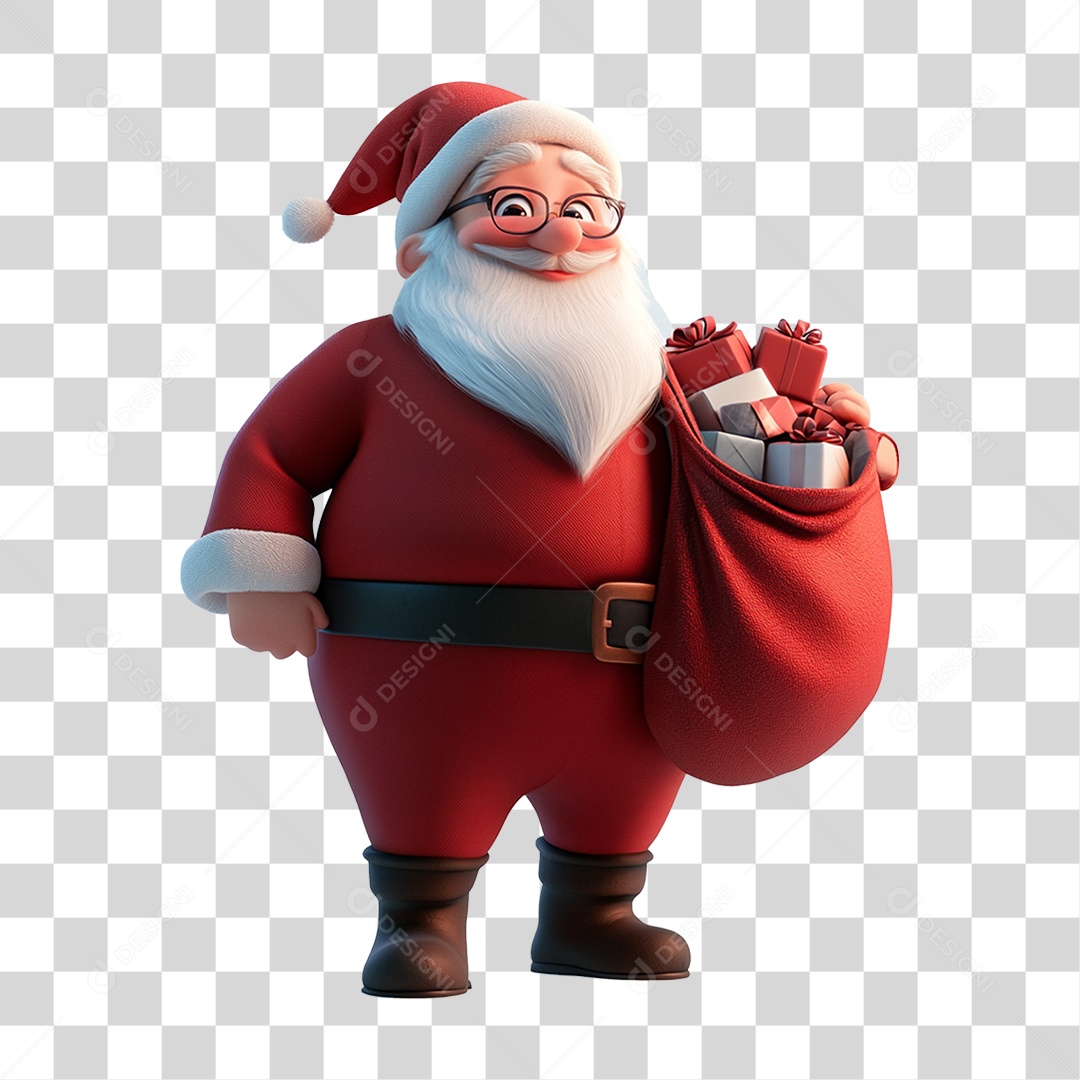 Papai Noel PNG Transparente