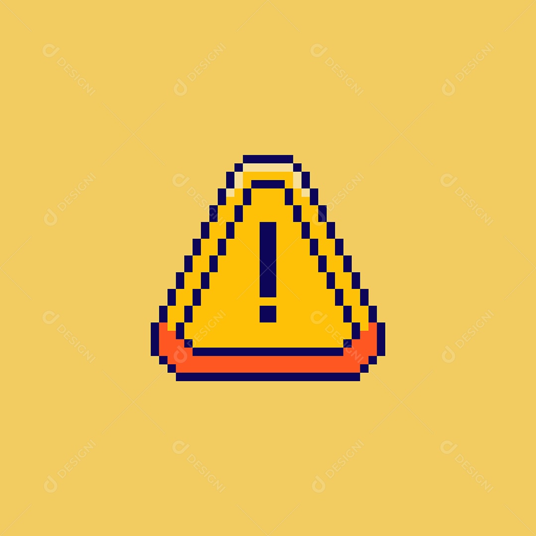 Sinal de Alerta Vetor EPS