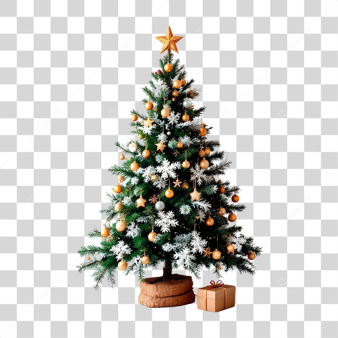 Árvore de Natal PNG Transparente