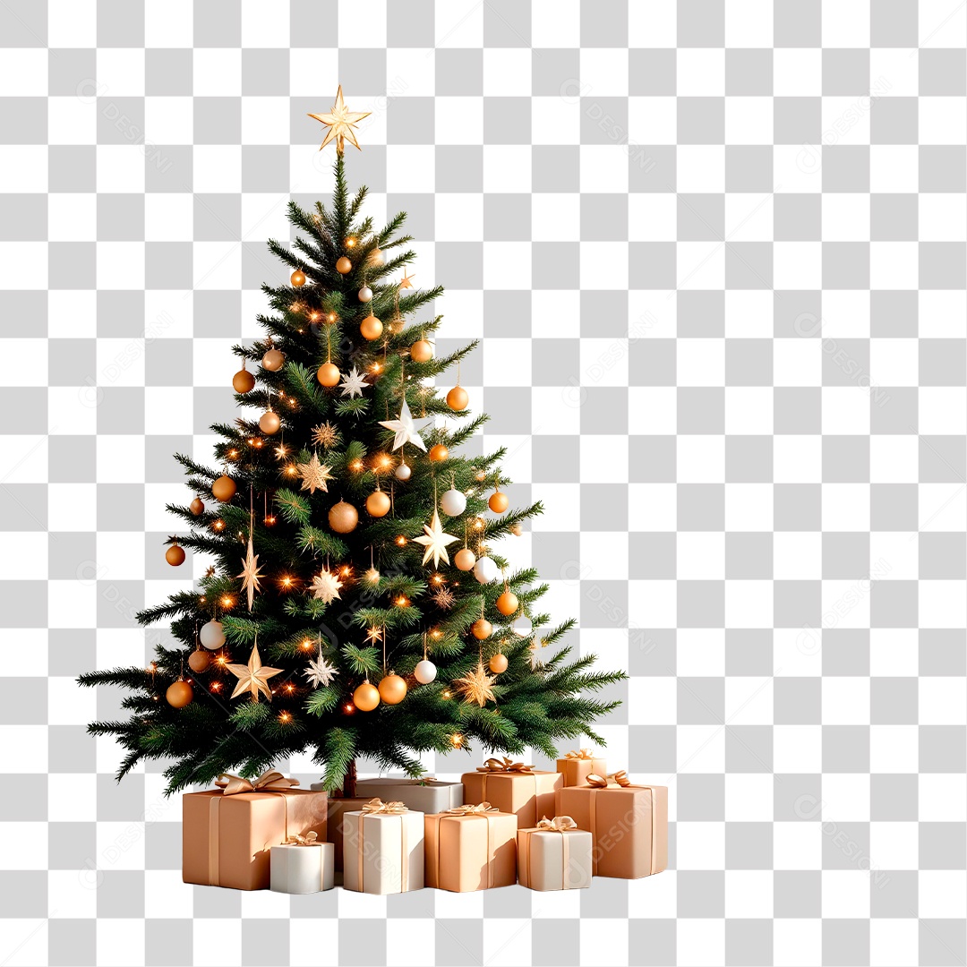 Árvore de Natal PNG Transparente