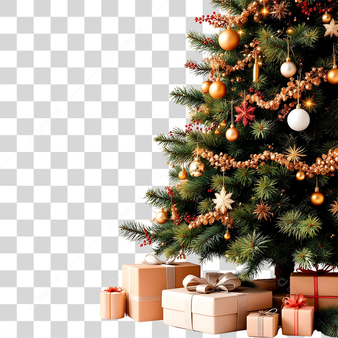 Árvore de Natal PNG Transparente