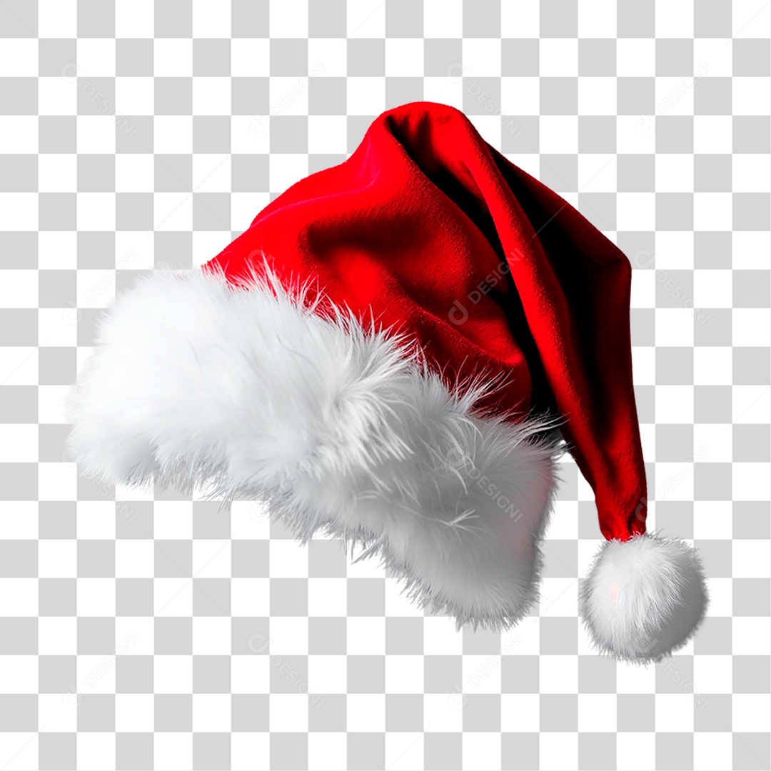 Chapéu do Papai Noel PNG Transparente
