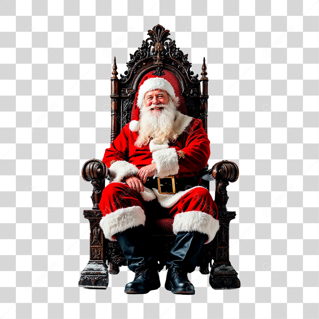 Papai Noel PNG Transparente