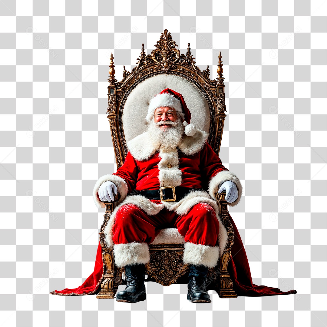 Papai Noel PNG Transparente