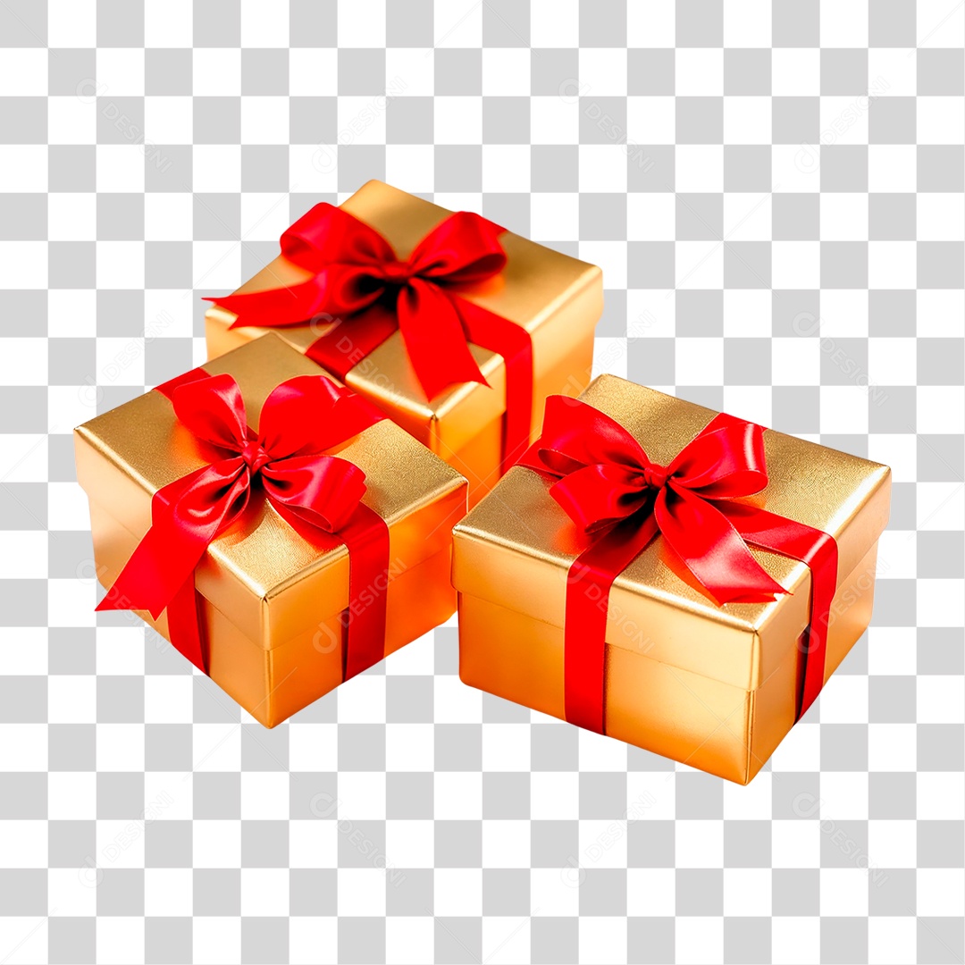 Caixa de Presente PNG Transparente