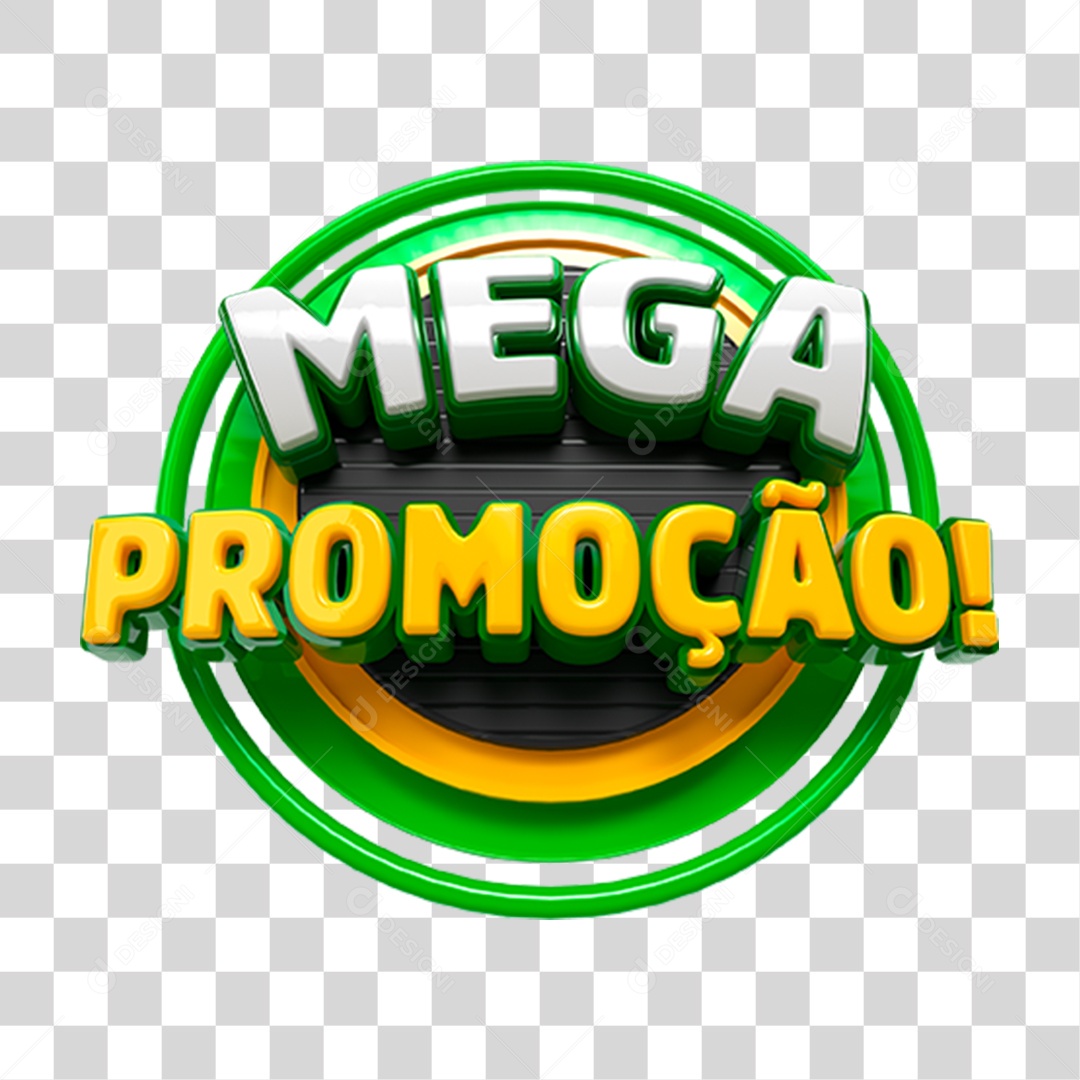 Mega Promoção PNG Transparente