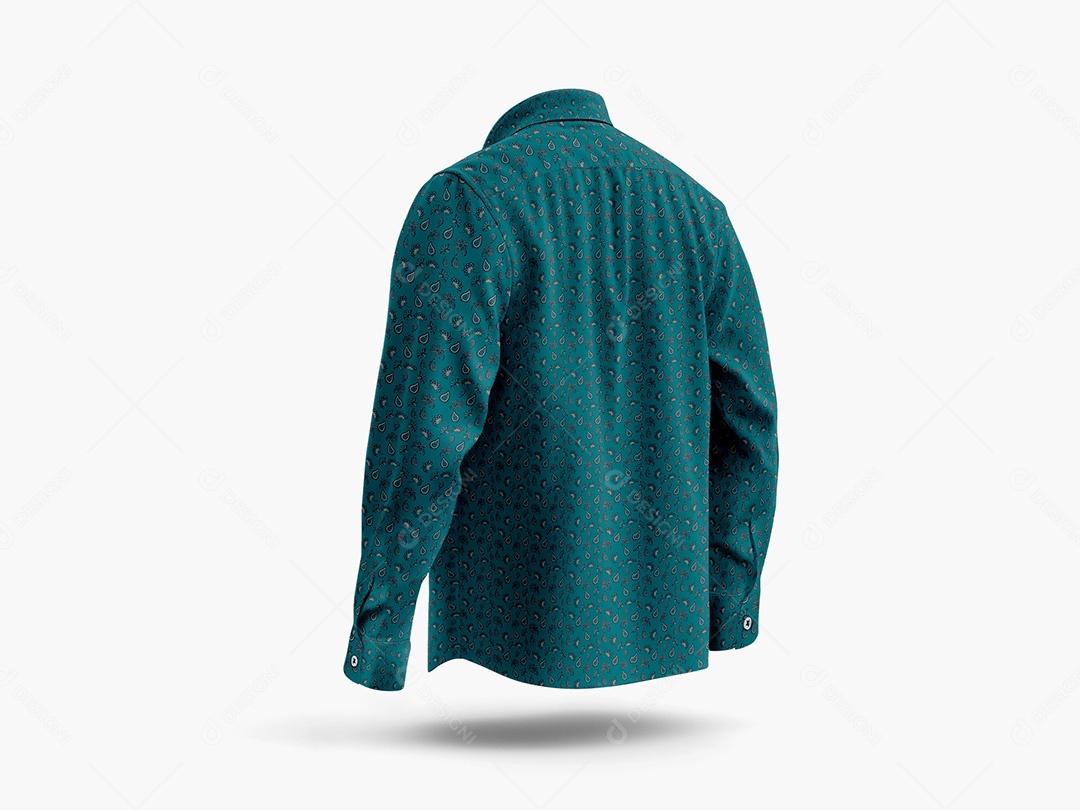 Camisa Social Mockup PSD Editável