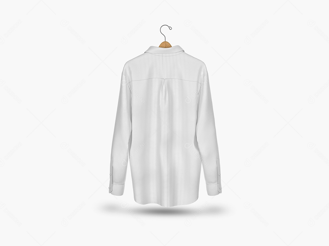 Camisa Social no Cabide Mockup PSD Editável