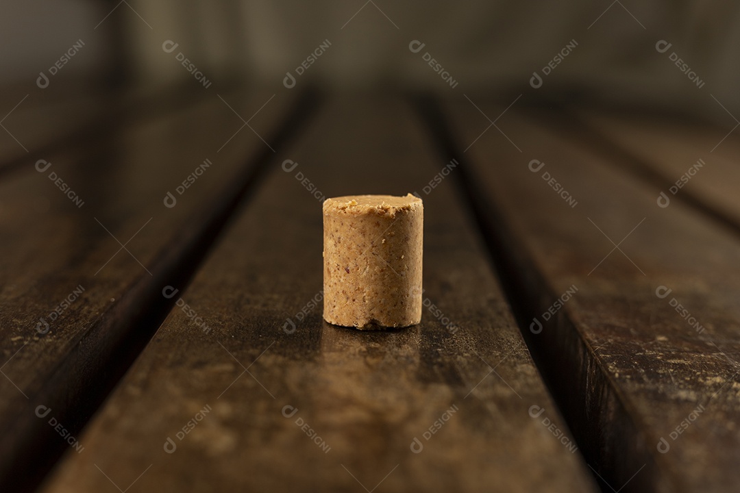 Paçoca deliciosa na mesa