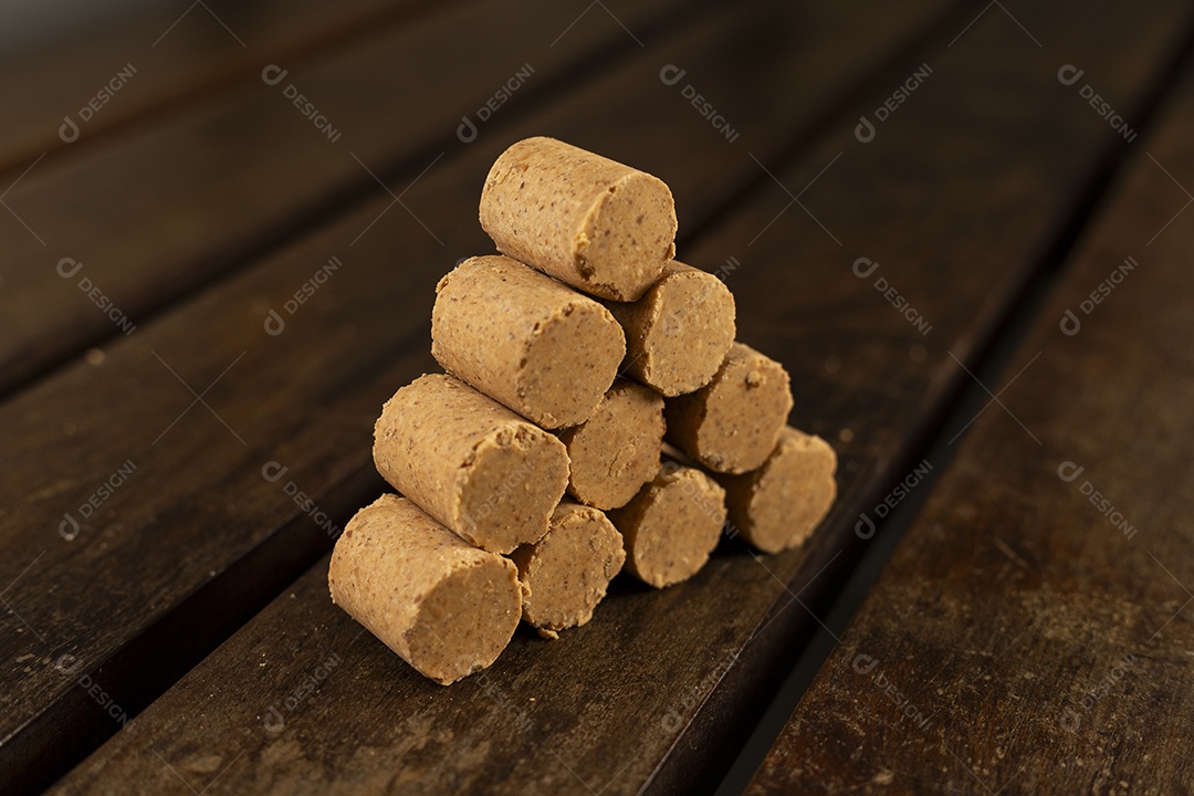 Paçoca de amendoim deliciosas