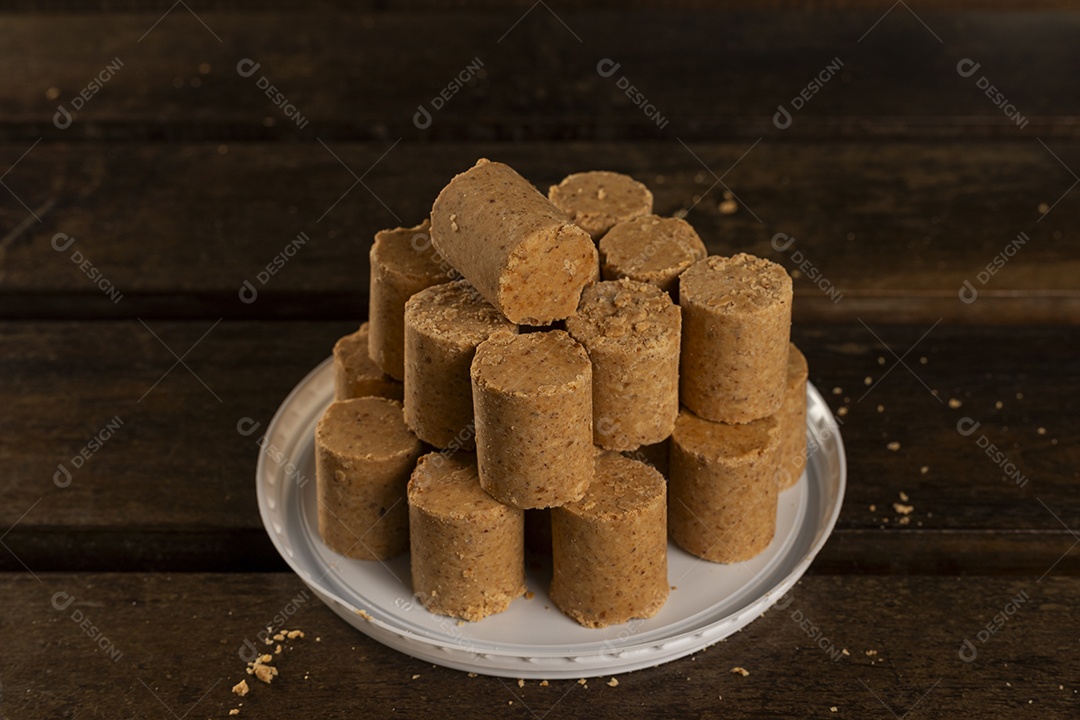 Tampas com paçocas deliciosa