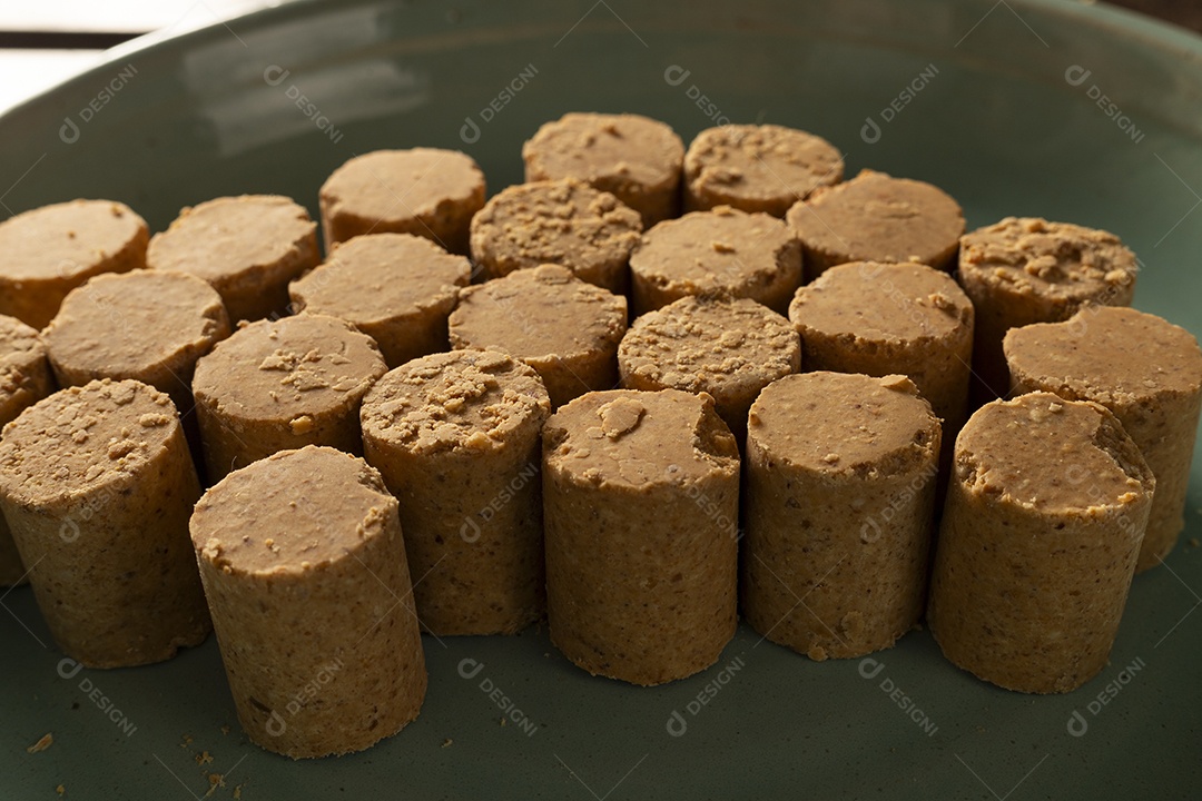 Paçocas na travessa