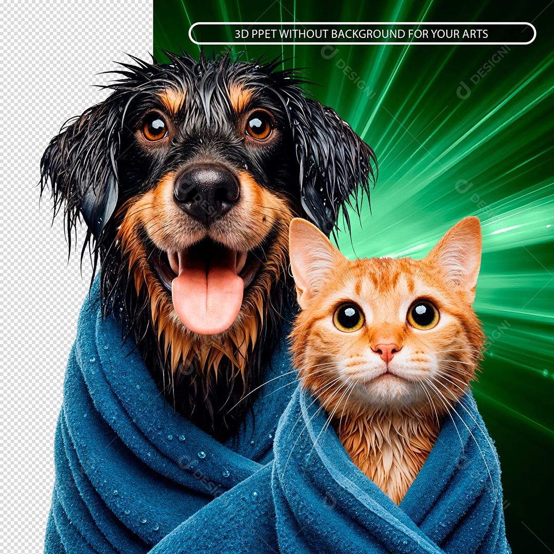 Avião de Brinquedo Elemento 3D Para Composição PSD