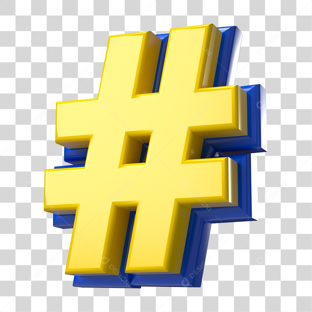 Símbolos Sinais Sinal # PNG Transparente